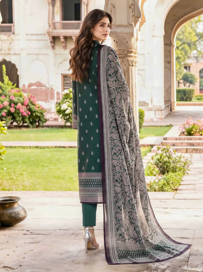 3 Piece Lawn Paste Suit (Unstitched)